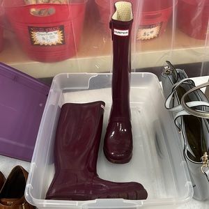 Purple Hunter Rain boots